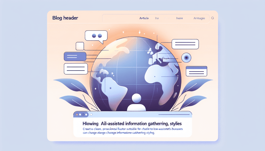 【2025年最新】ChatGPT Atlas完全ガイド：AI搭載ブラウザが変える5つの情報収集スタイル