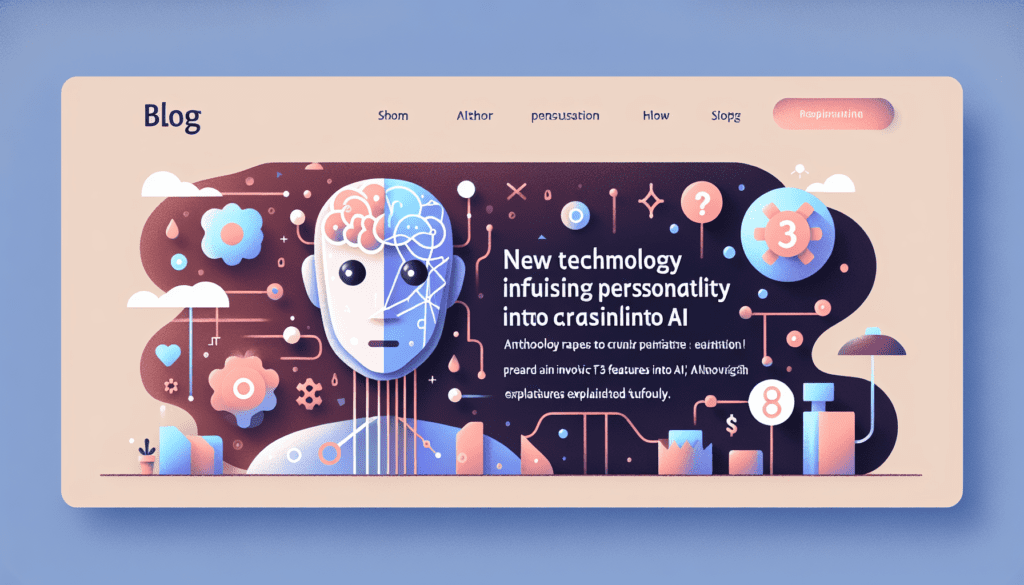 AIに人格を持たせる新技術「Anthology」とは？3つの革新的特徴を徹底解説【2025年最新】