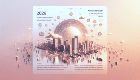 【2026年最新】GoogleのAI洪水予測システム「Groundsource」徹底解説！24時間前に都市型災害を予測する驚きの仕組み