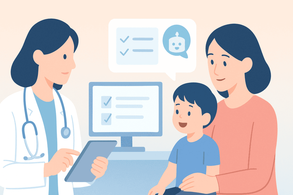 小児科の「診察メモ」がAIで劇的に変わる話、これは親にも医師にもめちゃくちゃ嬉しい進化です。