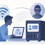 フリーWi-Fiでネットバンキングを開いたことはありますか？その一瞬で、あなたの個人情報は丸見えです。自宅のNASに…