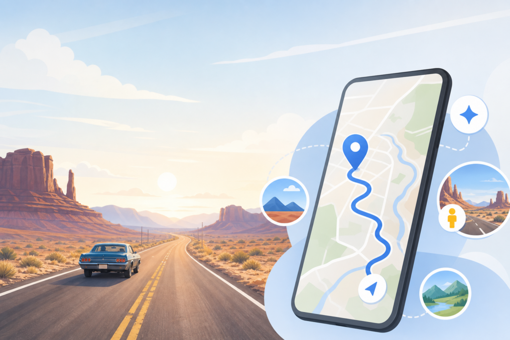 ルート66 Google Mapsで楽しむ新機能と旅行の使い方